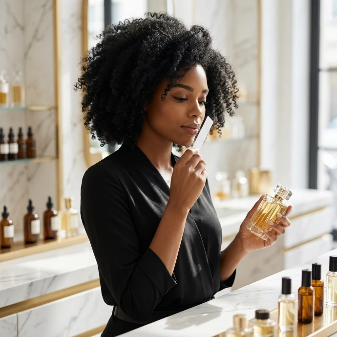 AI Generated Luxury Perfume Atelier Reinterpretation